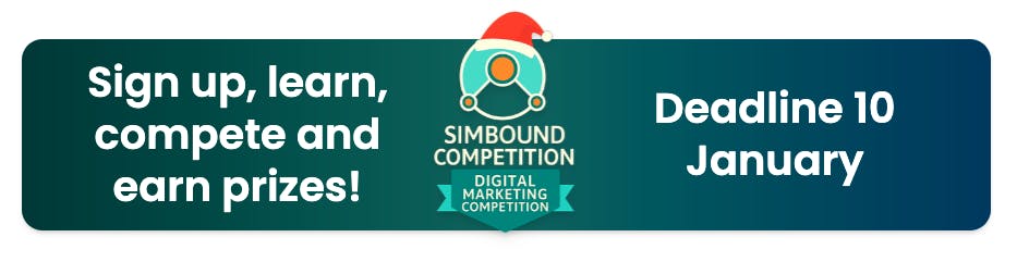 Winter 2025 digital marketing competition banner