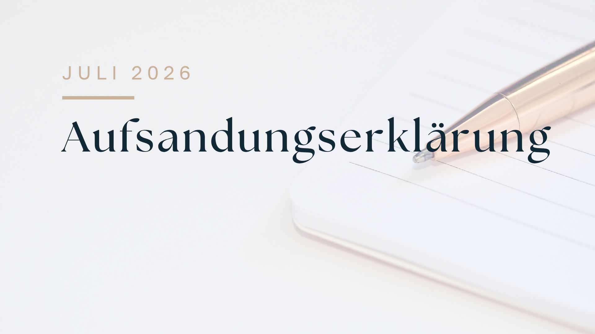 Aufsandungserklärung beim Immobilienkauf richtig prüfen