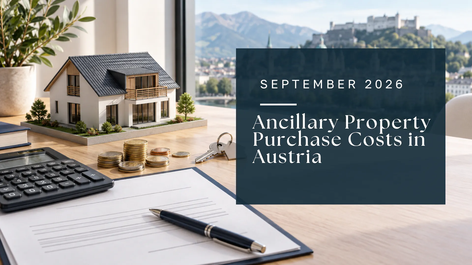 Closing Costs in Austria: What Really Adds Up When Buying Property