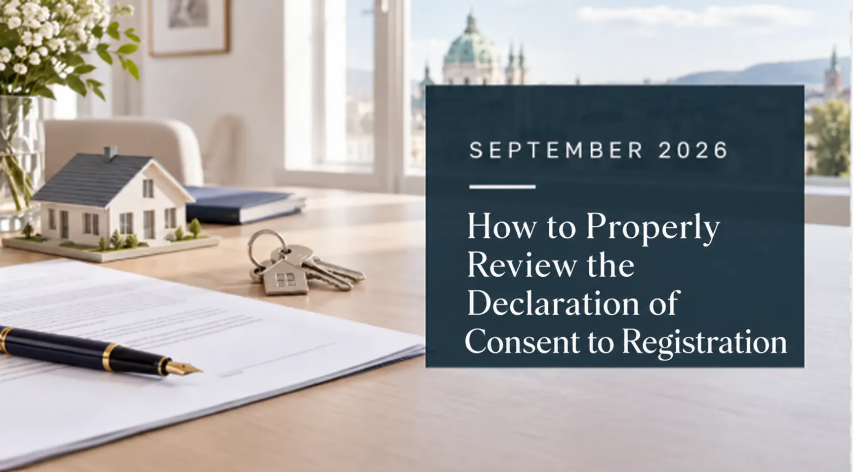 The Land Registry Consent Declaration in Austrian Property Purchases: Why Careful Review Matters