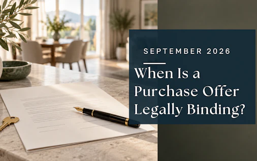 Purchase Offer and Preliminary Agreement in Austria: Binding Effect, Reservations, and Withdrawal