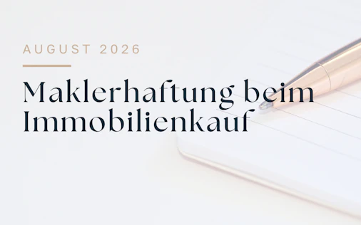Maklerhaftung beim Immobilienkauf: Falsche Angaben und Schadenersatz