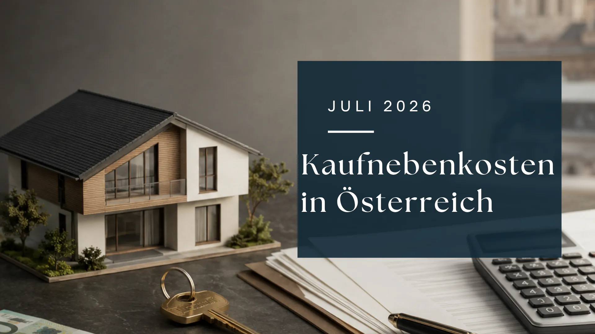 Kaufnebenkosten in Österreich: Was zum Kaufpreis dazukommt