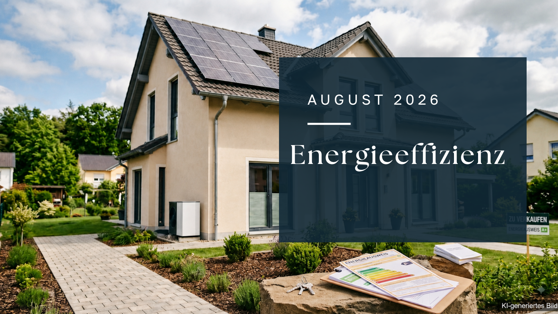 Energieeffizienz beim Immobilienkauf: Worauf es wirklich ankommt
