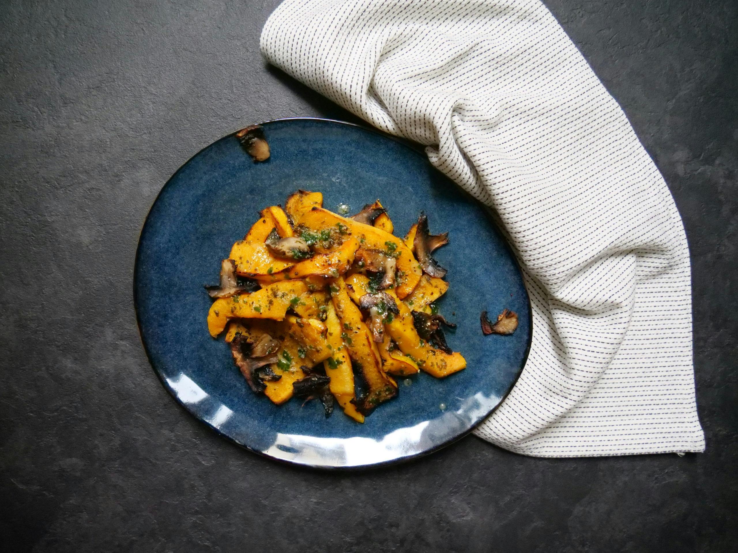 courge butternut rotie
