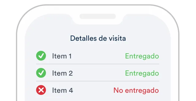 detalles de visita