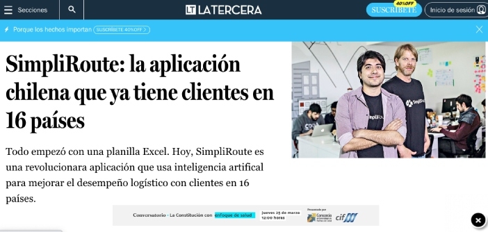 SimpliRoute: la aplicación chilena que ya tiene clientes en 16 países