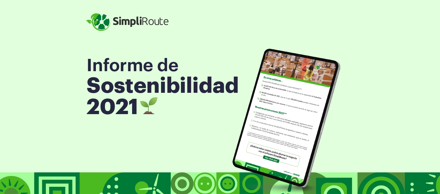 Día de la Tierra: SimpliRoute evitó la emisión de más de 50.000 toneladas de C02 al medioambiente durante 2021