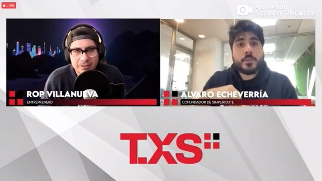 Álvaro Echeverría, CEO de SimpliRoute en conversación con TXS Plus