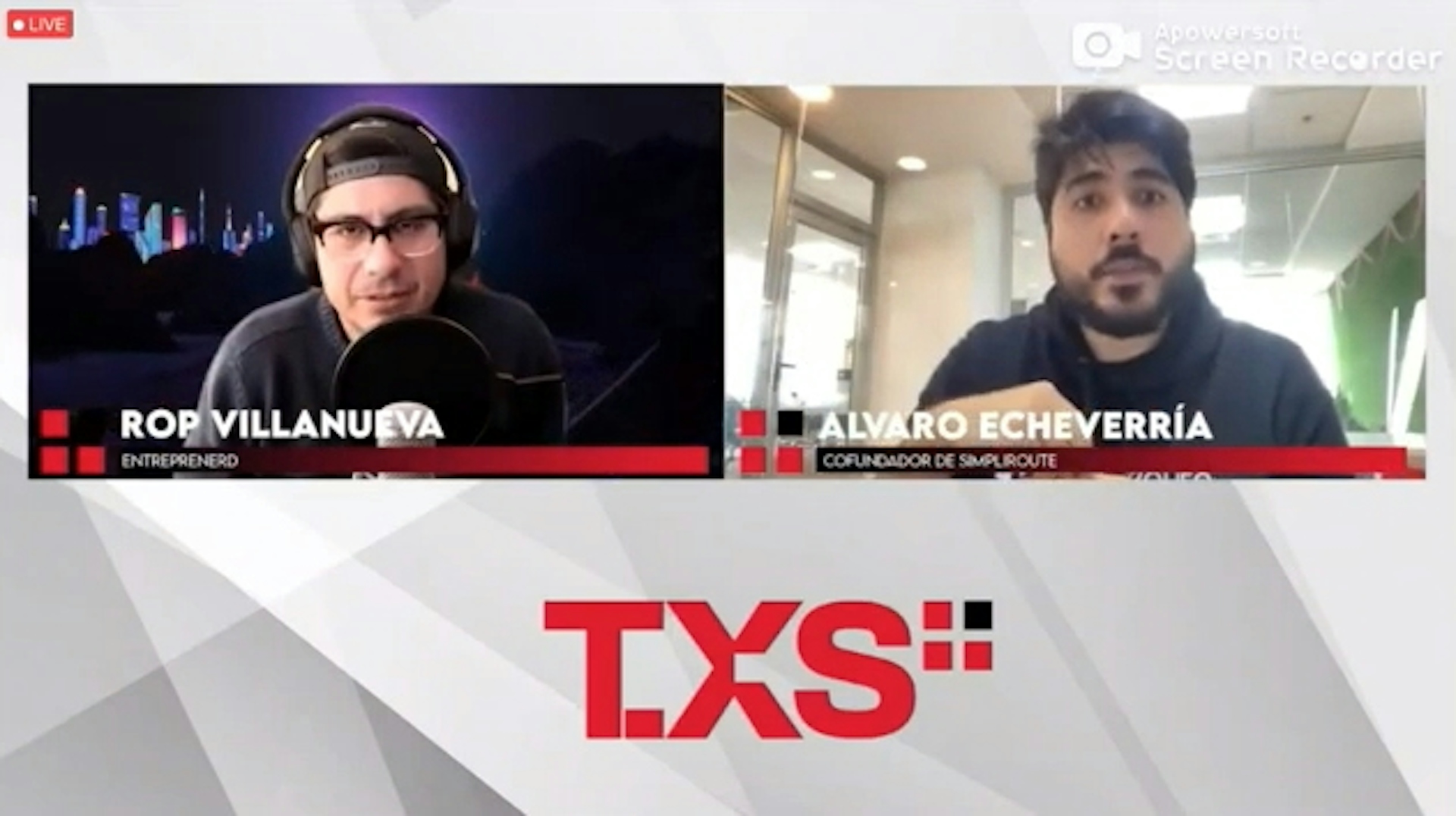 Álvaro Echeverría, CEO de SimpliRoute en conversación con TXS Plus