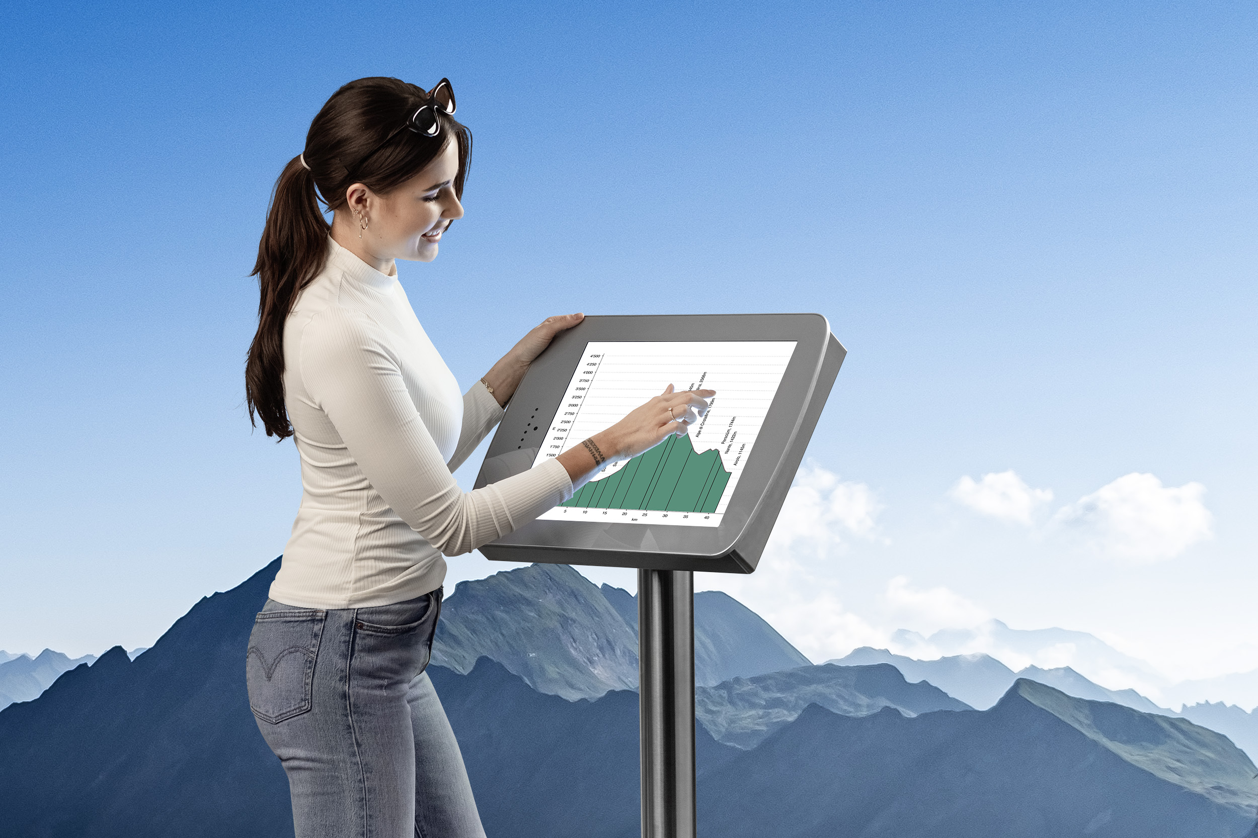 Eine neue Generation des Outdoor Touch Displays