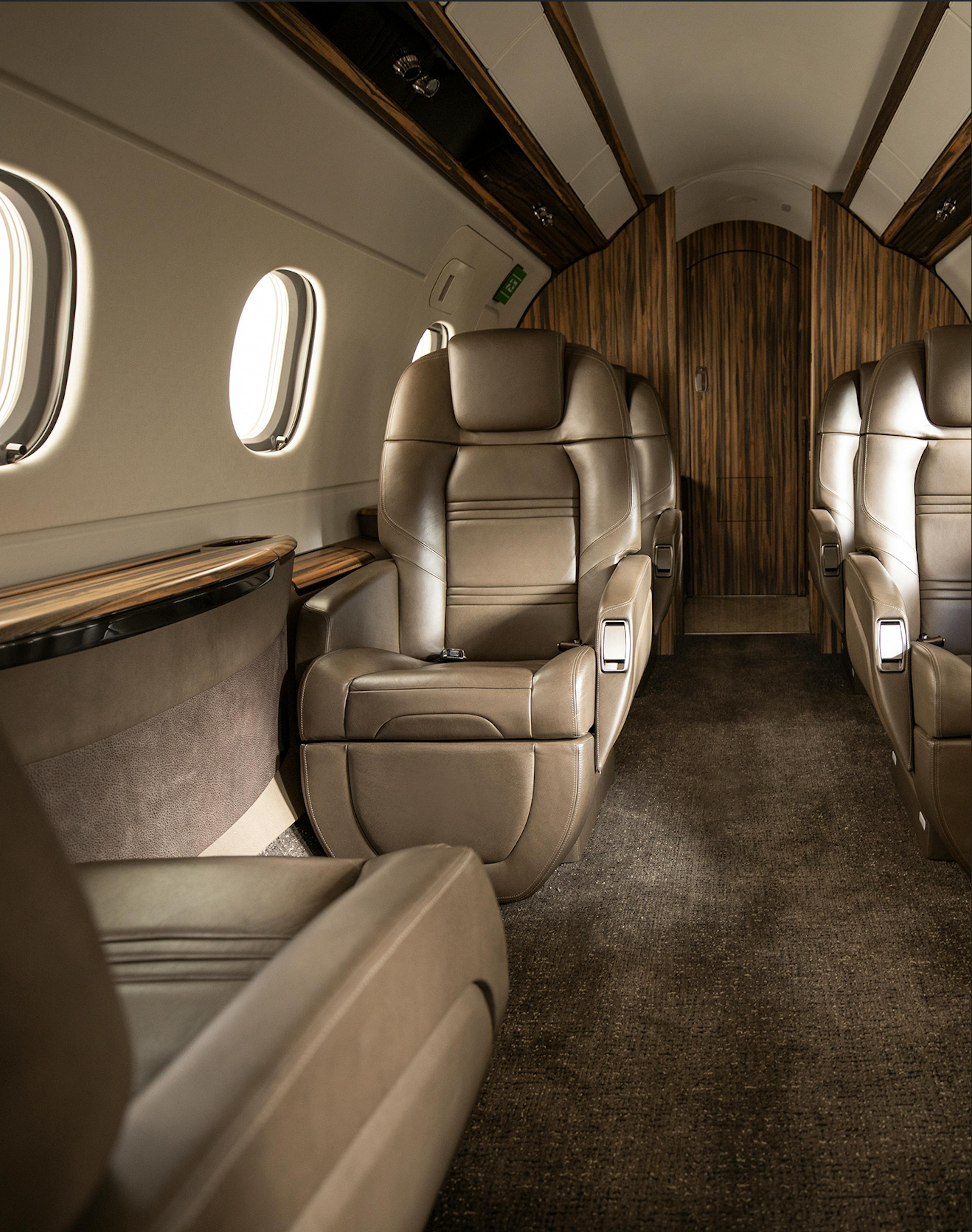 view down cabin