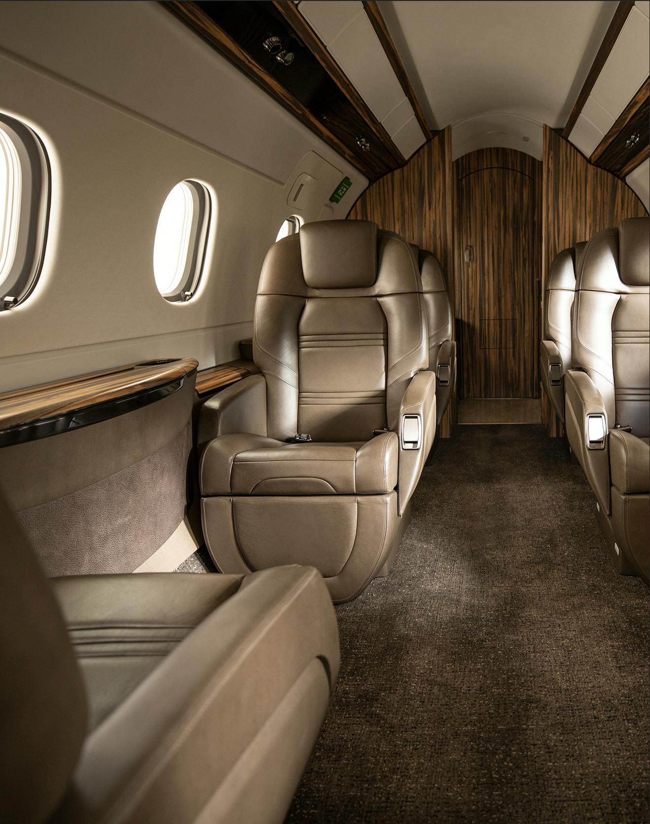 view down cabin