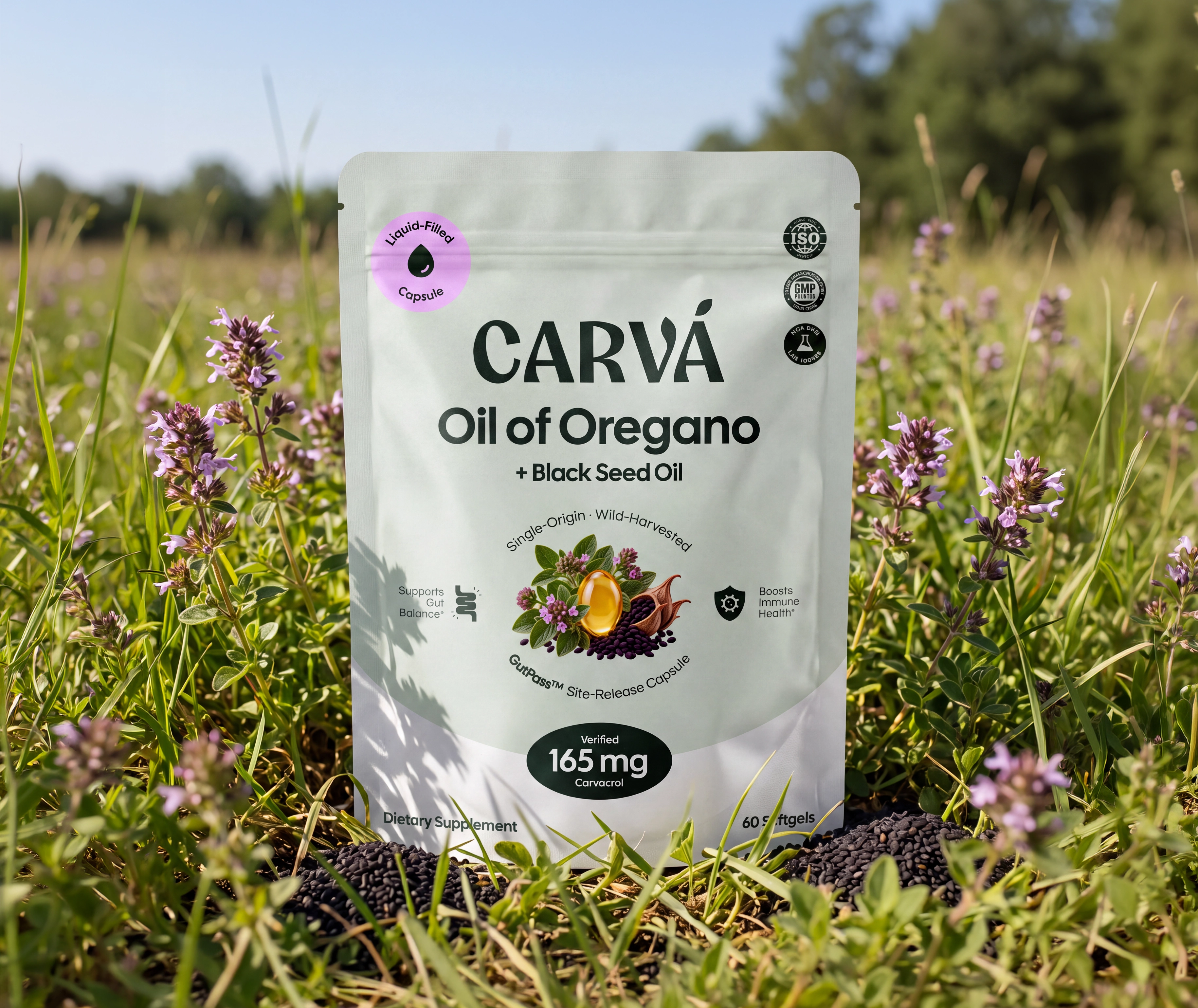 carva oregano supplement
