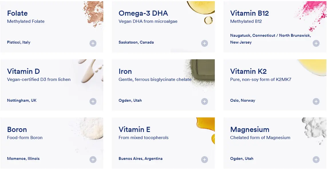 Ritual ingredients board
