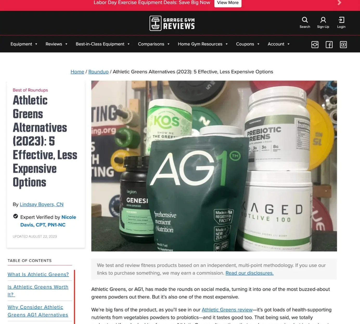 Пример инфостатьи AG1