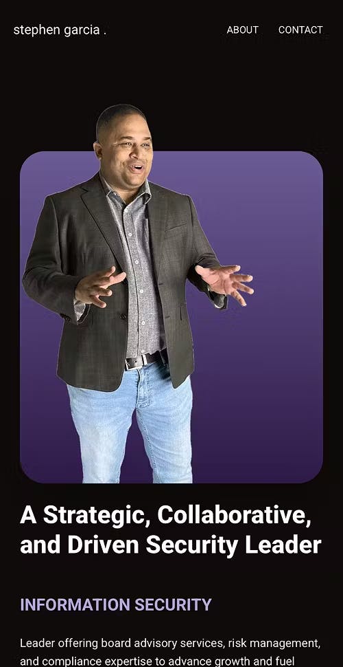 Stephen Garcia - Mobile1