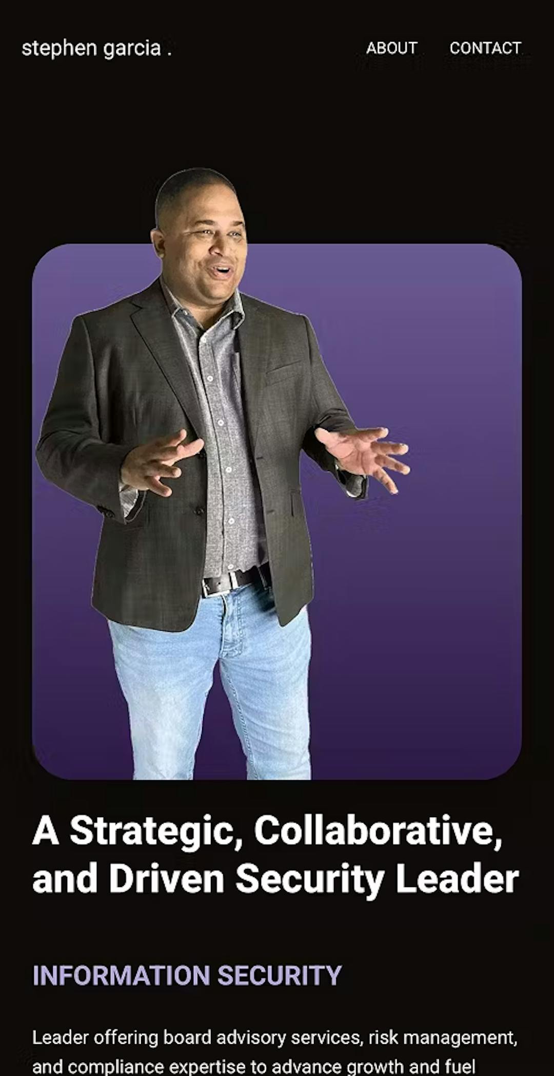 Stephen Garcia - Mobile1