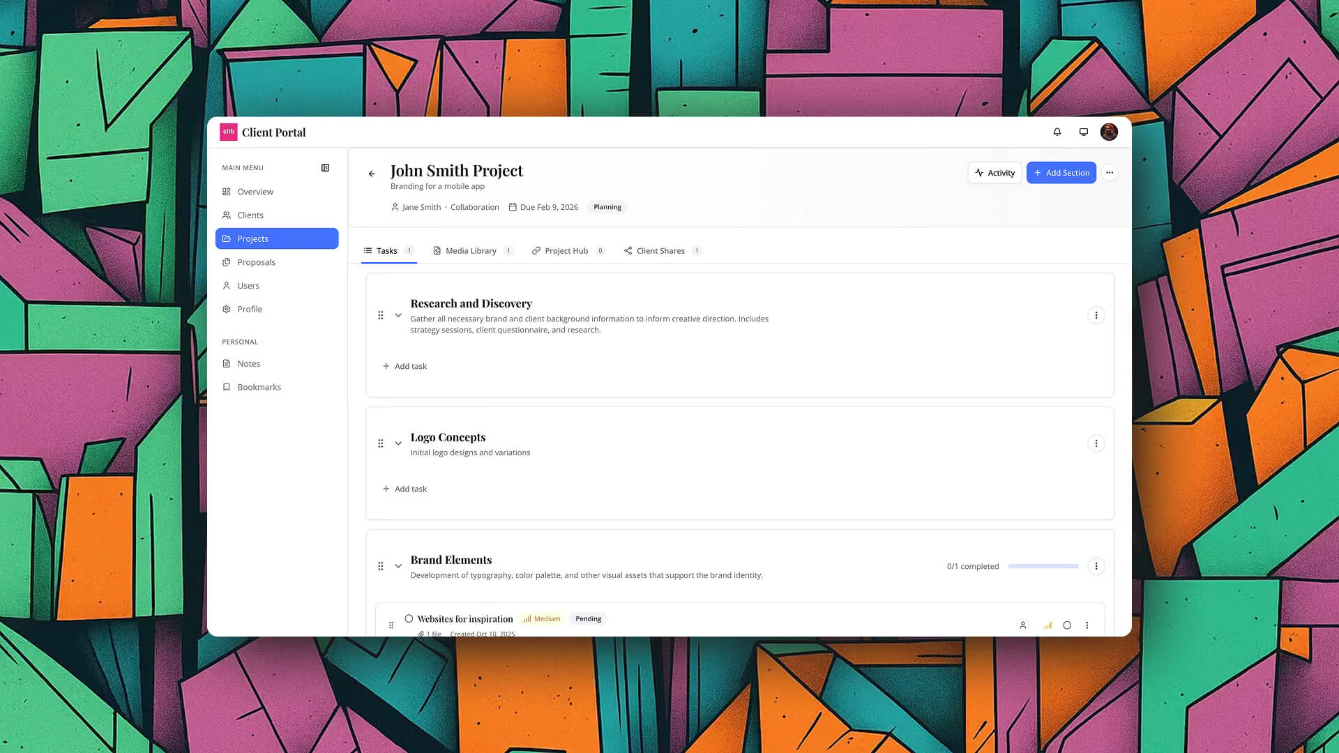 sitb client portal