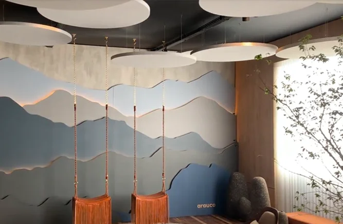 Nuvens redondas acústicas