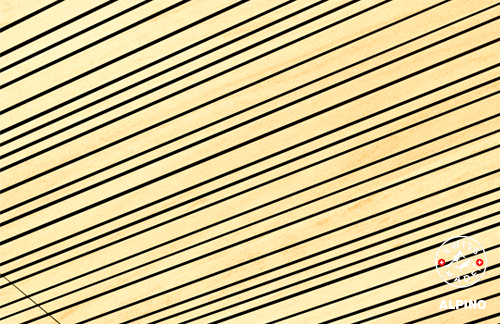 revestimento frisado parede e teto alpino