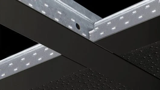 Estrutura para forro mineral - perfil clicado principal t 24 mm (perfil tf38)