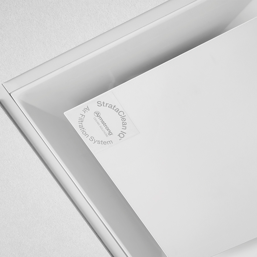 zoom no strataclean da armstrong