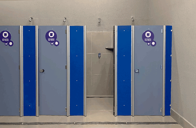 sanisystem divisória sanitária