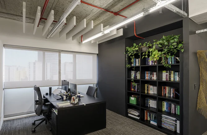 divisystem baffles acústicos escritório