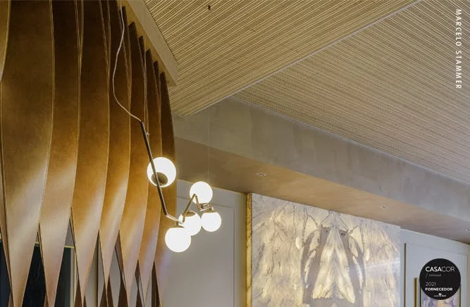 detalhe revestimento swissclic na casacor