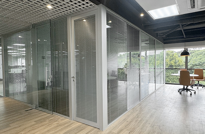 divisória alto padrão junta seca