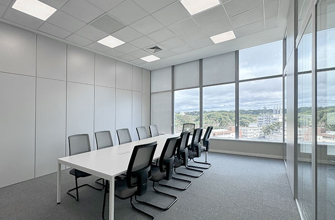 Imagem do projeto ESPAÇO CORPORATIVO Divisória Junta Seca e Forro Modular - 7