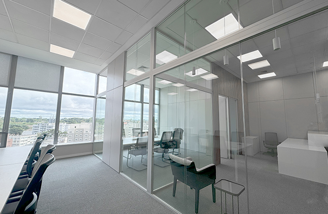 Imagem do projeto ESPAÇO CORPORATIVO Divisória Junta Seca e Forro Modular - 8