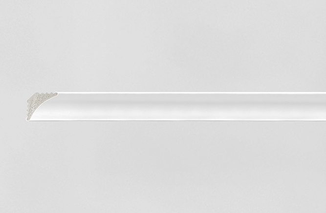 rodateto 25mm - rodateto em poliestireno branco