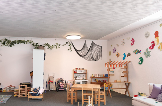 projeto com Revestimento Acústico Swissclic bianco