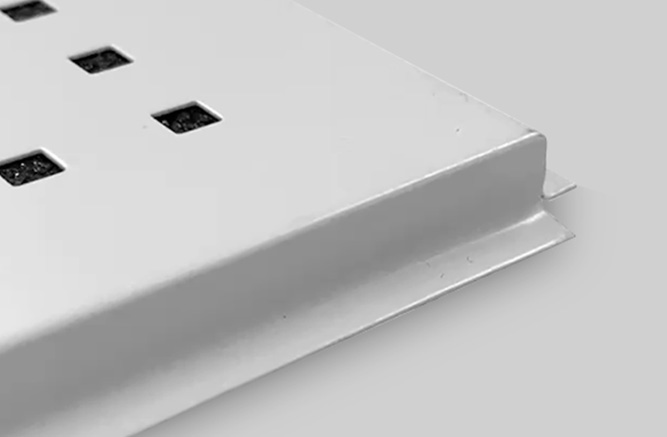 fornecedor de forro modular metálico perfurado quadrado 