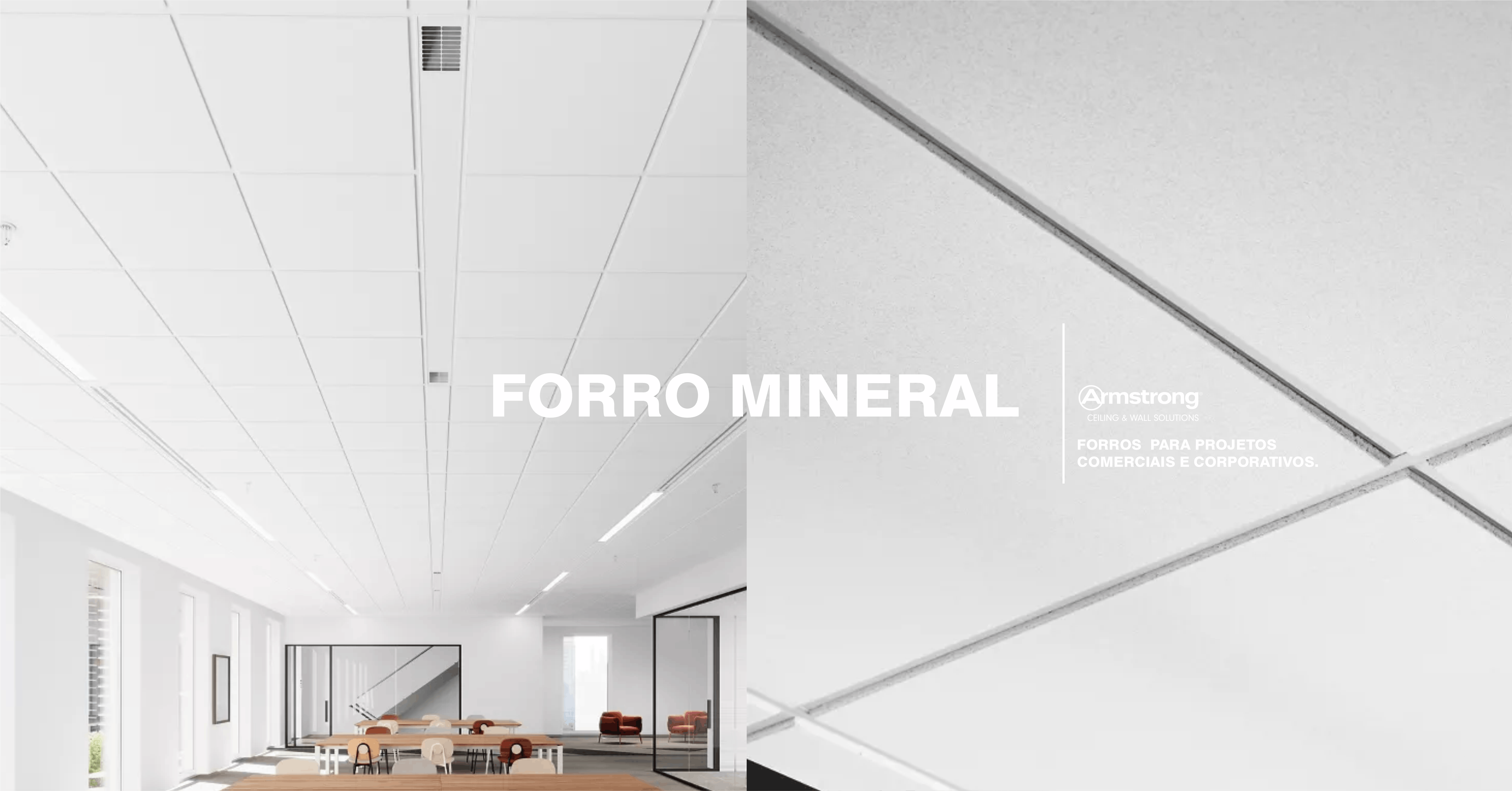 forro mineral armstrong