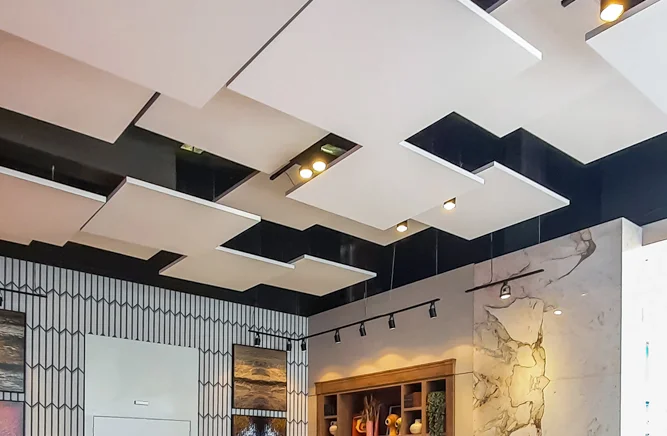 Nuvens quadradas acústicas