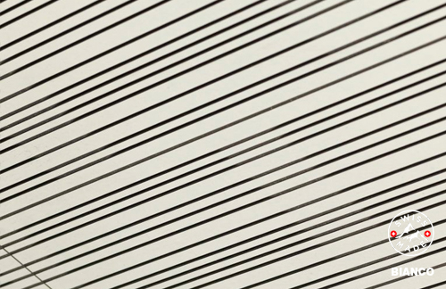 Revestimento acústico para teto bianco criativo