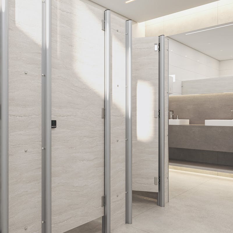 divisória sanitária painel mármore para banheiro