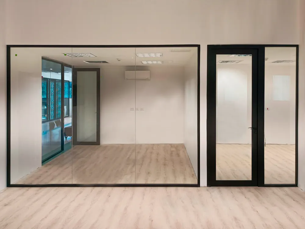 divisória junta seca piso teto para escritório