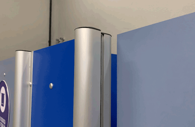 perfil de divisória sanitária