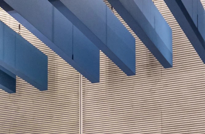 Baffle acústico meeting point