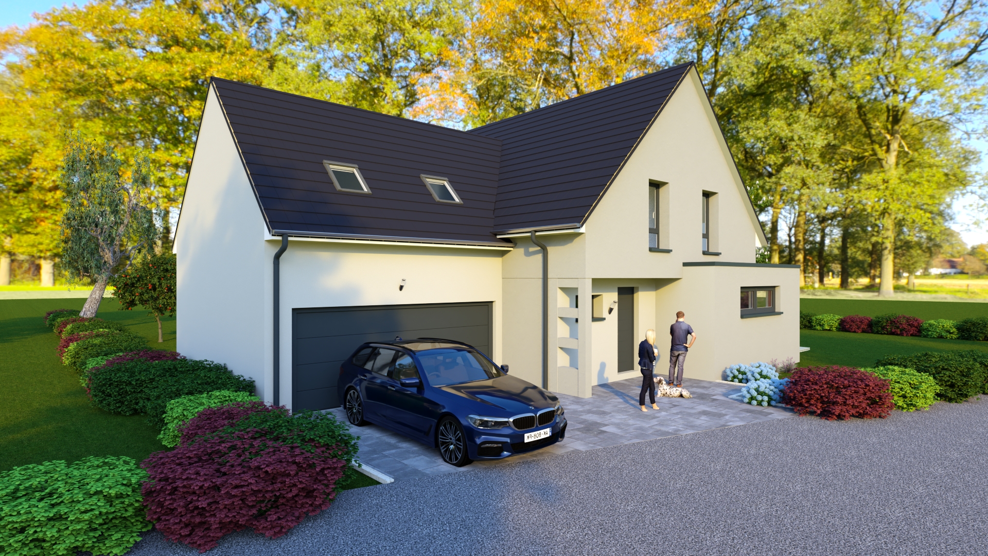 Maison avec Garage