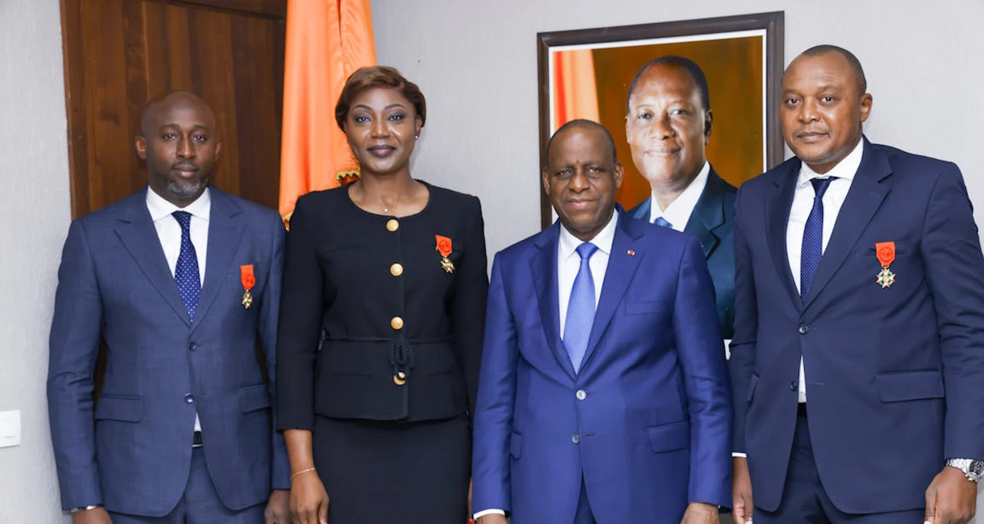Photo du cabinet de la Grande Chancellerie de l'Ordre National