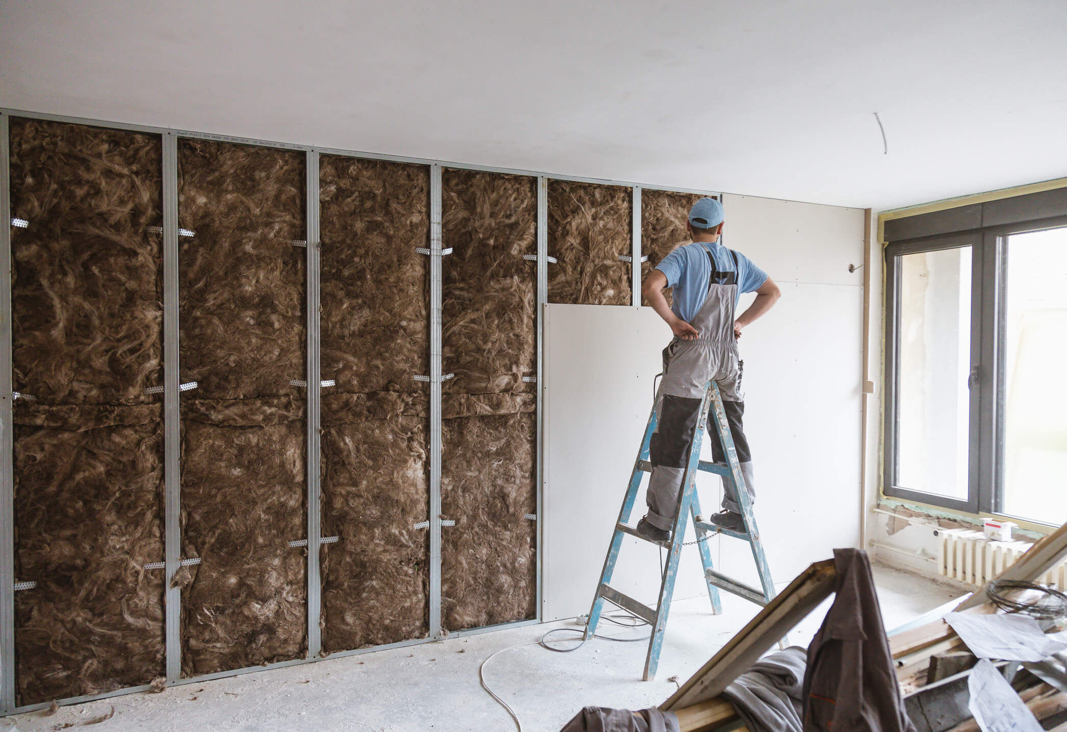Paredes em Gesso Drywall