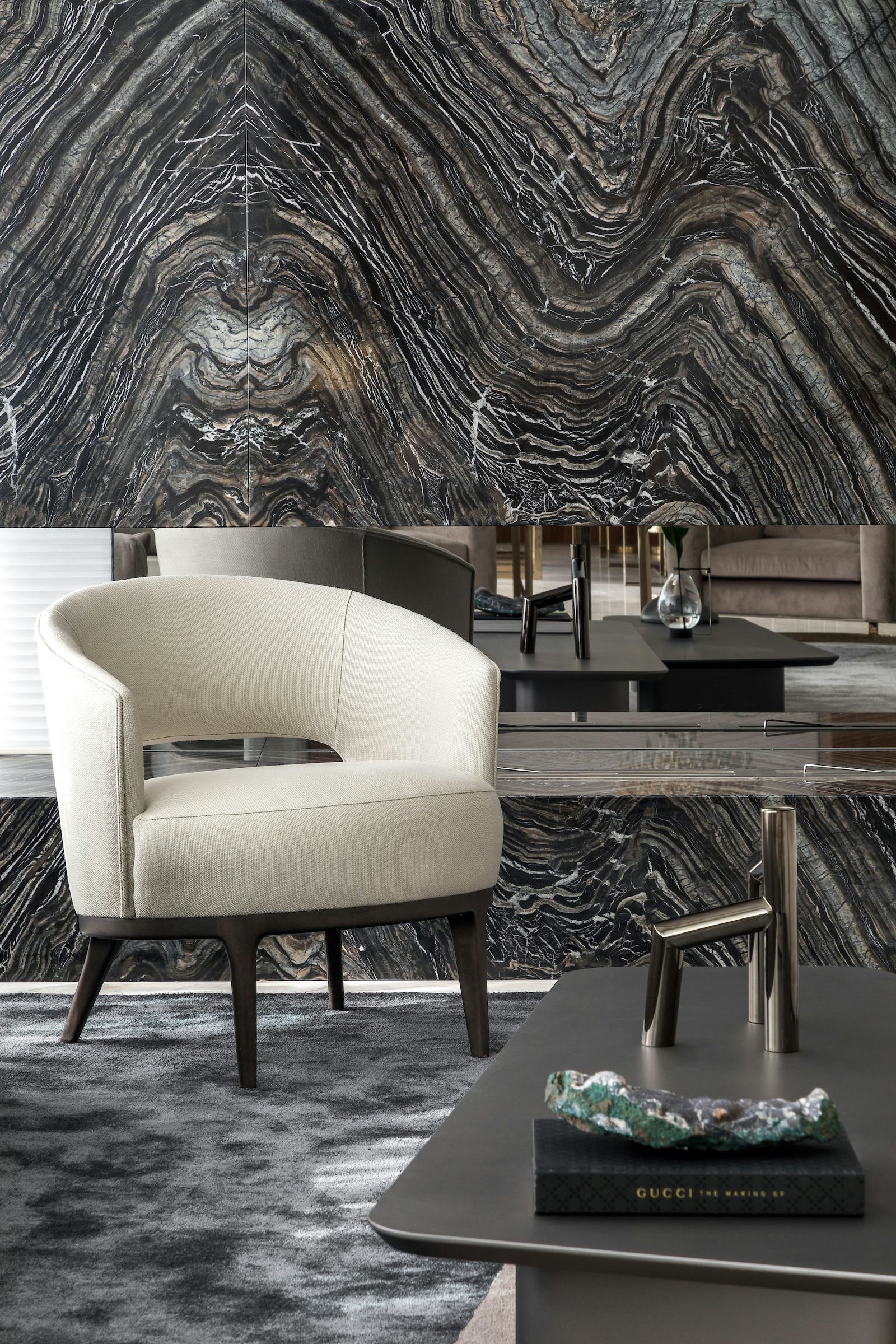 marmore nero madera living sala estar marmore nero madera living sala estar