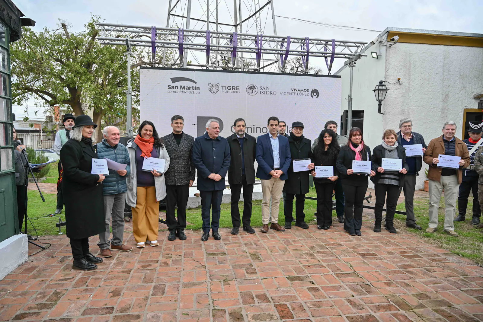San Martín presentó junto a Tigre, San Isidro y Vicente López el Camino de la Reconquista, un recorrido para conmemorar los 220 años de la recuperación de Buenos Aires durante las invasiones inglesas