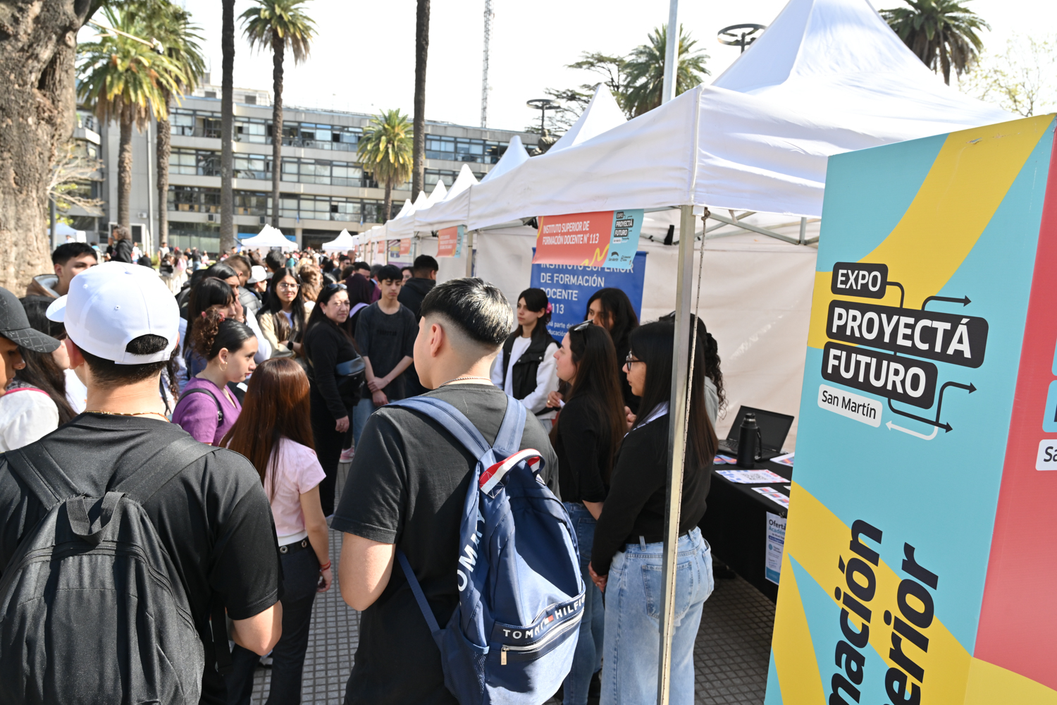 Más de 1.500 estudiantes pasaron por la Expo Proyectá Futuro de San Martín