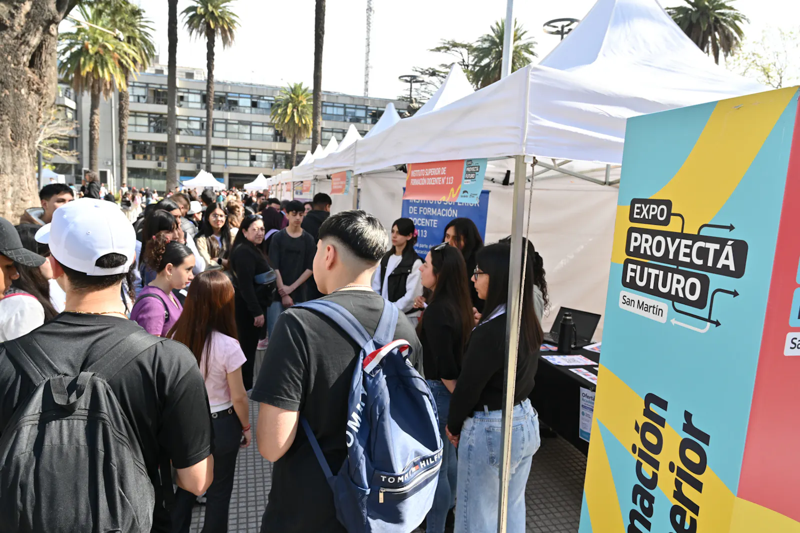 Más de 1.500 estudiantes pasaron por la Expo Proyectá Futuro de San Martín